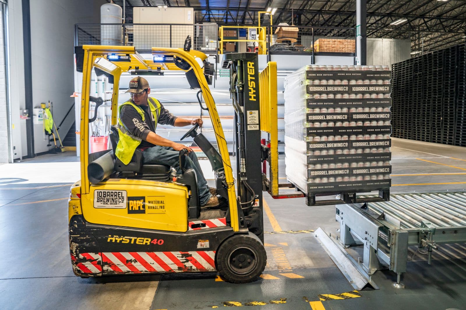 Forklifts available for rent from GulfFast in Saudi Arabia